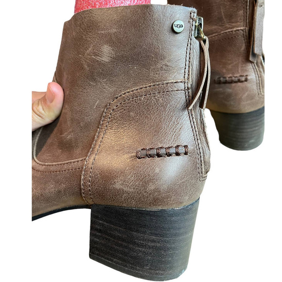 Women’s UGG Bandara Ankle Boot Sahara / Size -7 - Picture 5 of 11